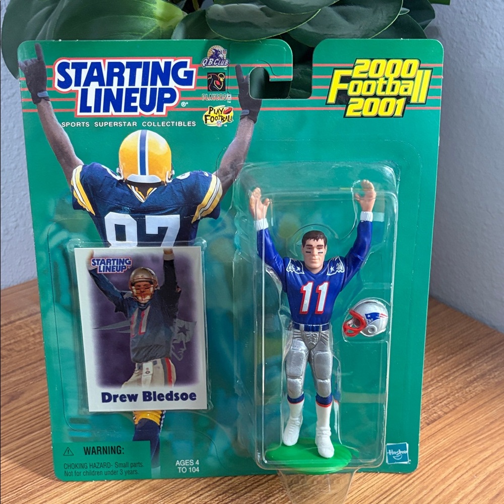 Starting Lineup 2000 Drew Bledsoe Action Figure - Blue